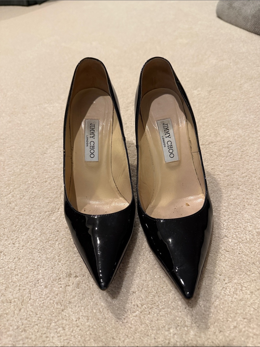 Jimmy Choo Patent Leather Heels